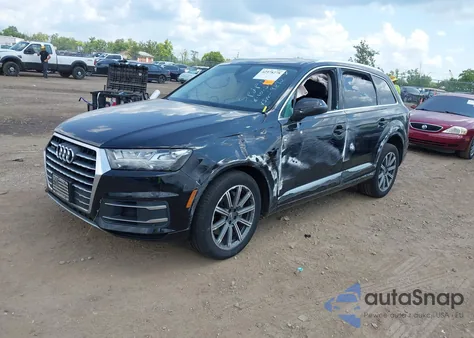 2019 Audi Q7 55 Premium from USA, damaged, VIN WA1LAAF74KD009892